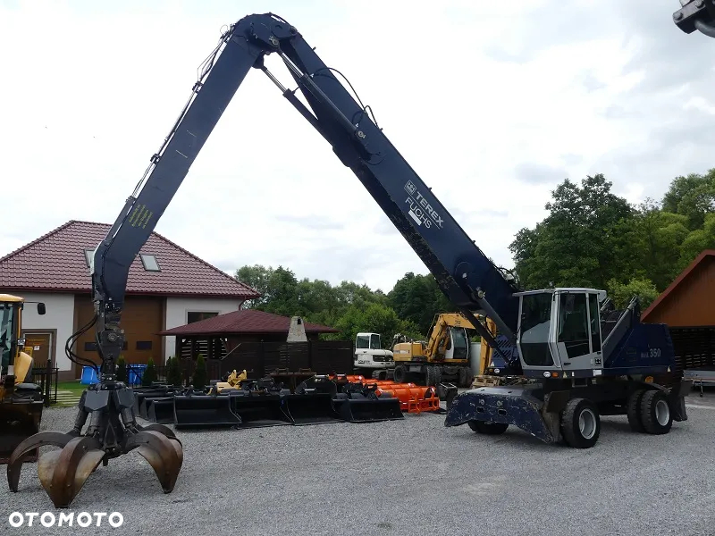 Fuchs MHL350 z Niemiec / Chwytak do złomu / - 4