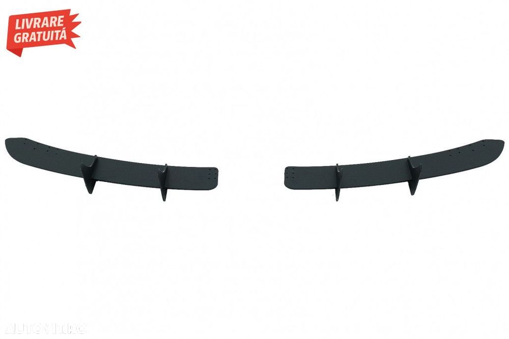 Extensie Difuzor Bara Spate VW Golf VI 6 R20 (2008-2013) Negru - 3