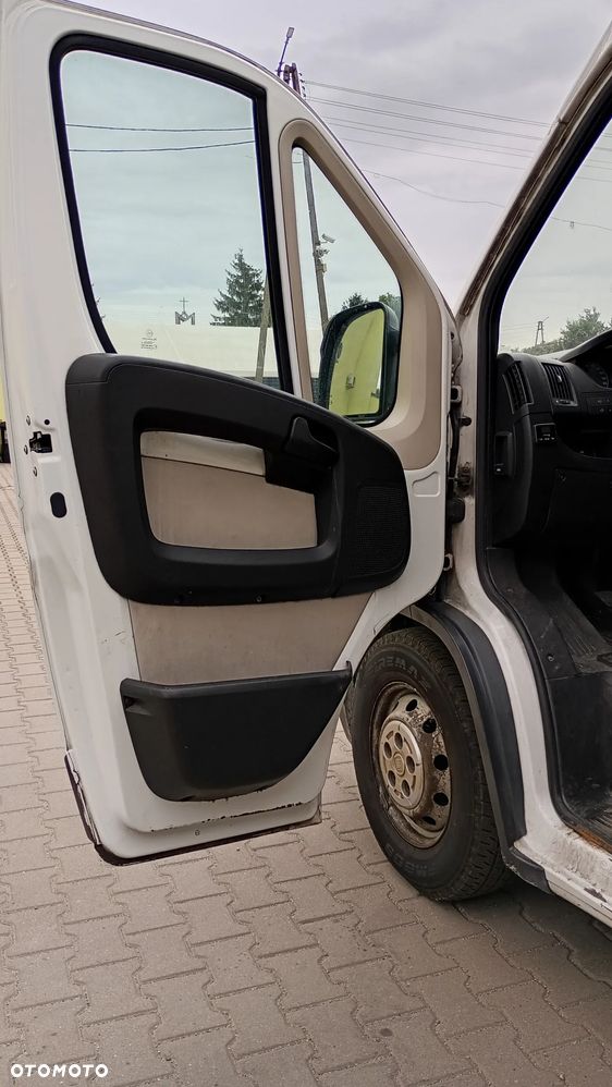 F.V BIAŁE Drzwi PRAWE PRZEDNIE LEWE uzbrojone KOMPLETNE  PEUGEOT BOXER FIAT DUCATO CITROEN JUMPER - 3