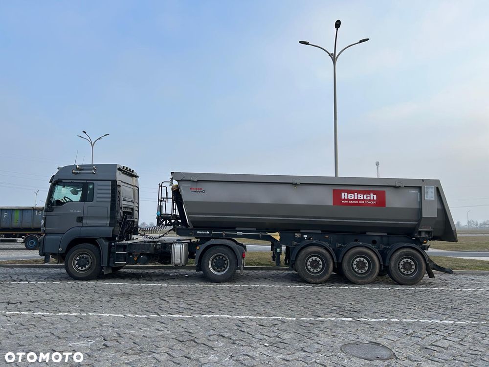 Reisch RHKS 3 Hardox jak nowa! naczepa wywrotka stalowa rynna 2023 - 20