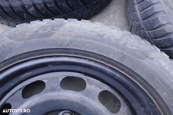 Janta tabla cu anvelopa 16 205/60 R16 7JX16H2 IS31 6786353 205/60 R16 - 4