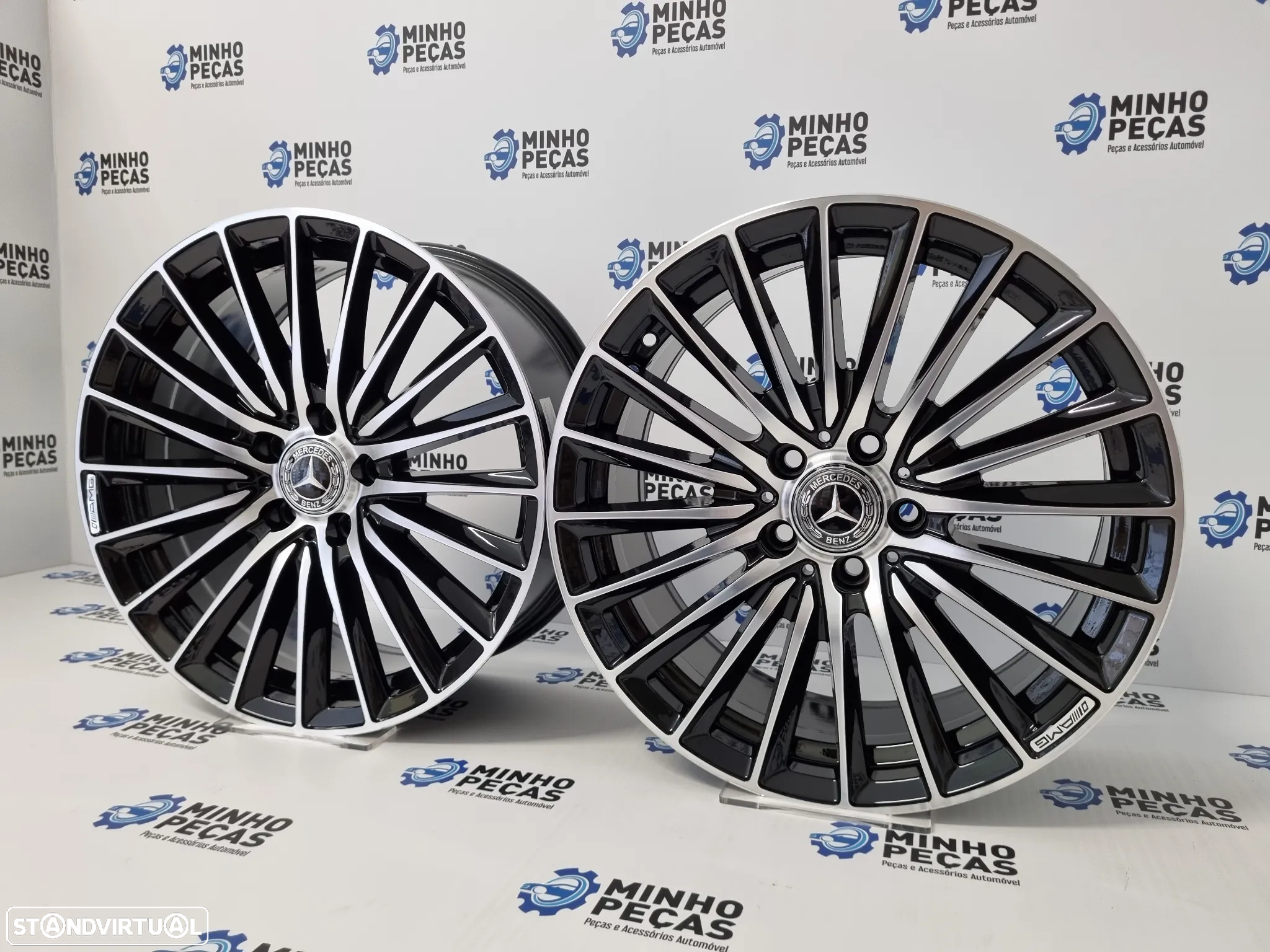 Jantes Mercedes Novo Class C (W206) AMG em 18 Black Polish - 3