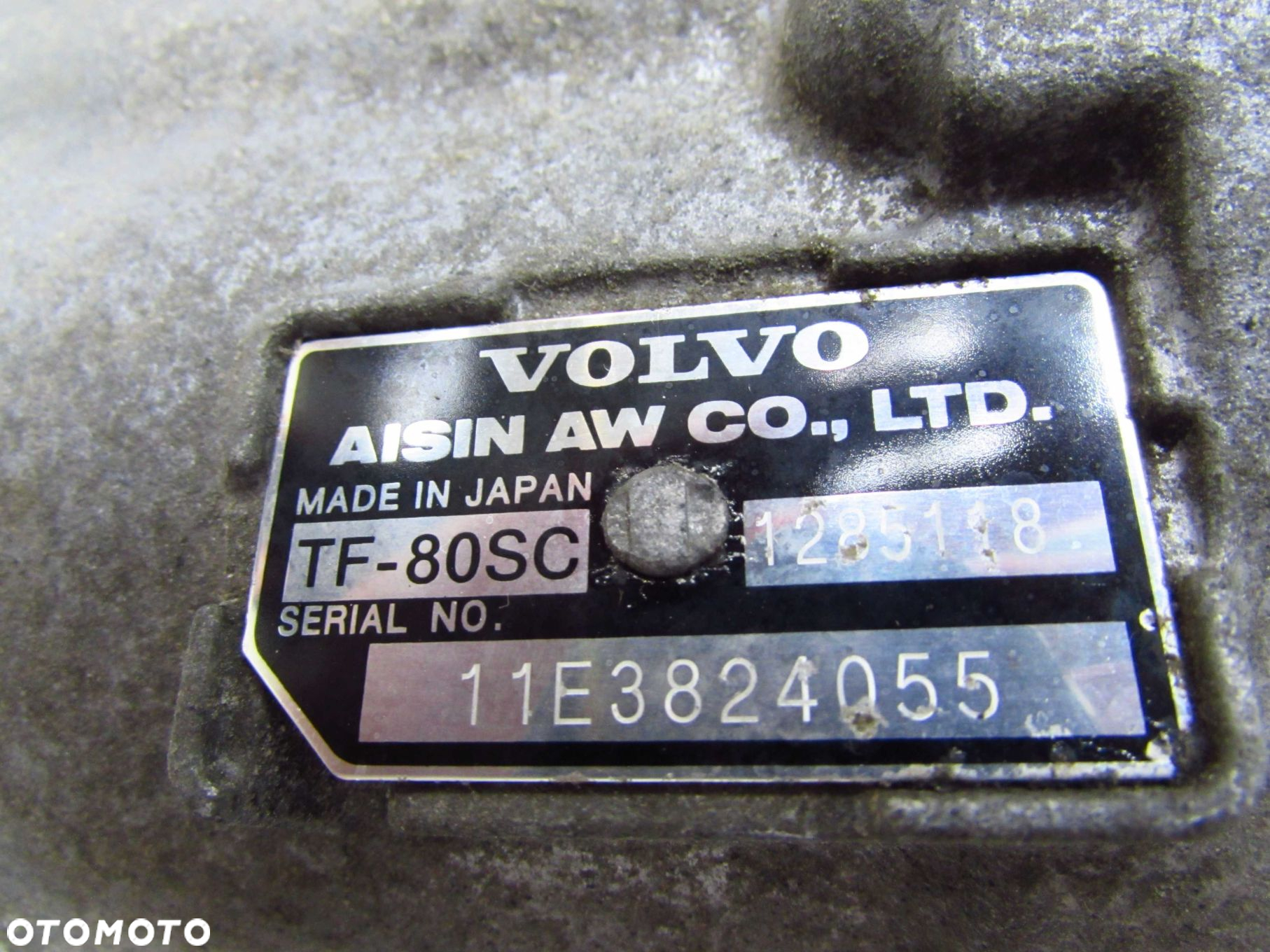 VOLVO V60 S60 S40 V50 C70 2.0 D4 SKRZYNIA BIEGOW AUTOMAT TF-80SC 1285118 - 7
