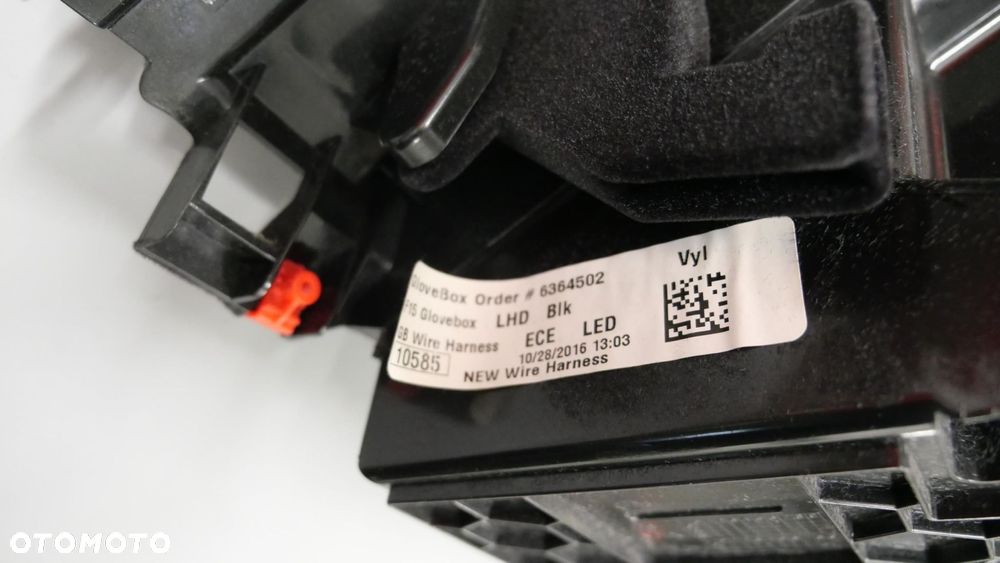 bmw x5 f15 x6 f16 schowek deski konsoli pasażera kluczyk 9276266 9287302 - 9