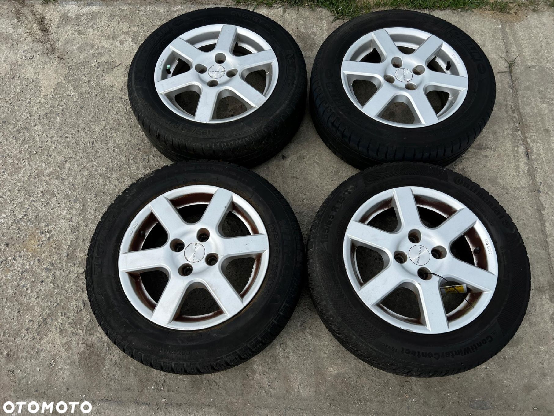 KOŁA FELGI OPONY ZIMOWE LETNIE FIAT GRANDE PUNTO 185/65 R15 195/60 R15 - 1