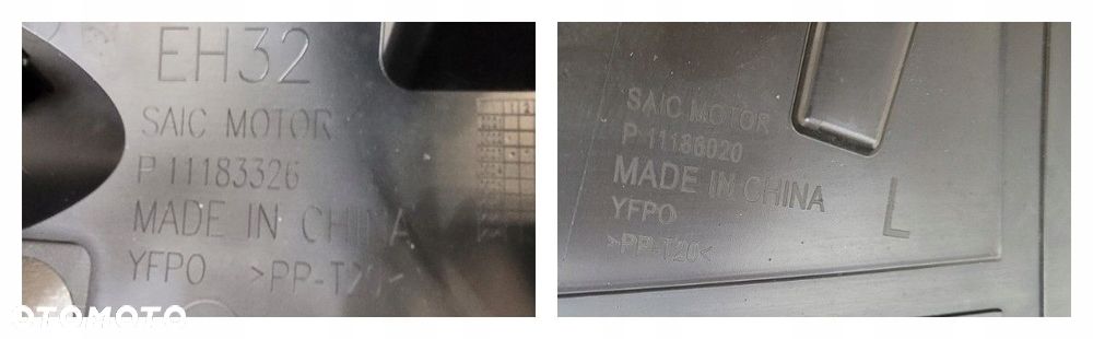 ZDERZAK DOKŁADKA PRZÓD PRZEDNI MG4 MULAN 2022- P11183326 - 14