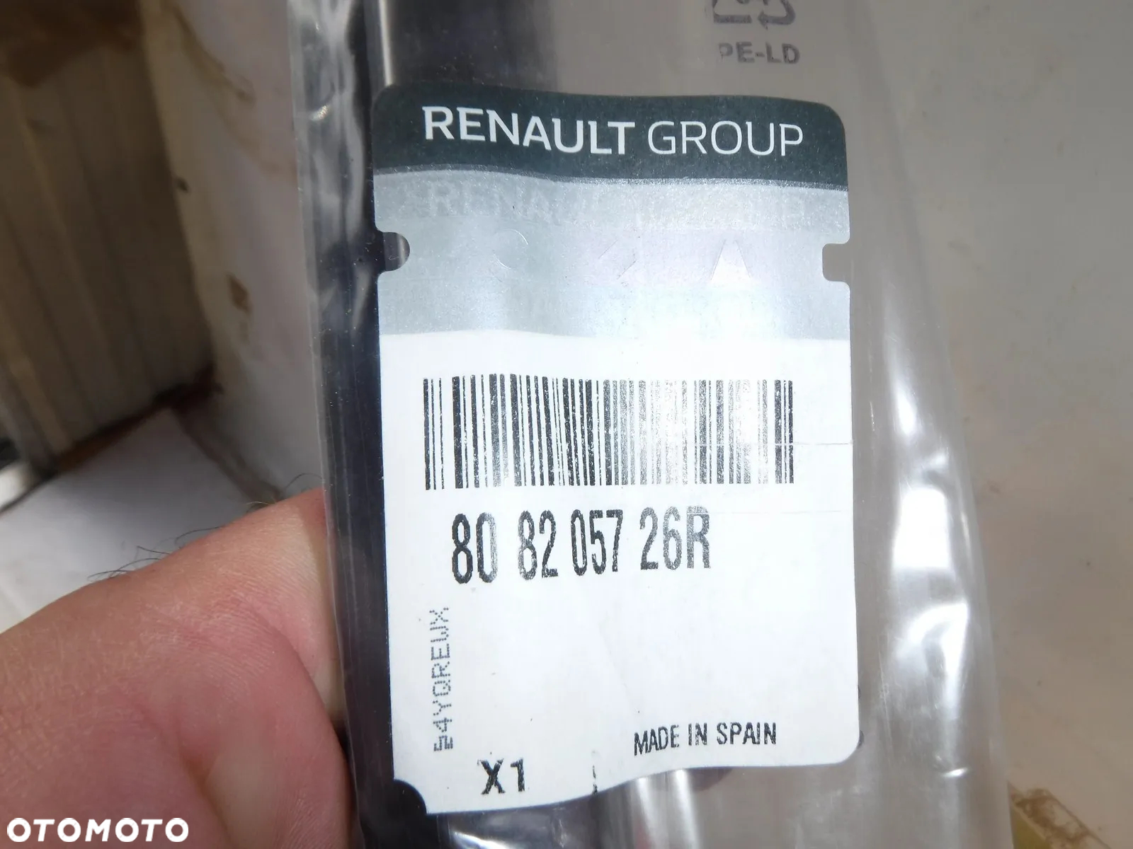 renault megane iv 4 listwa drzwi przód prawa chrom - 2