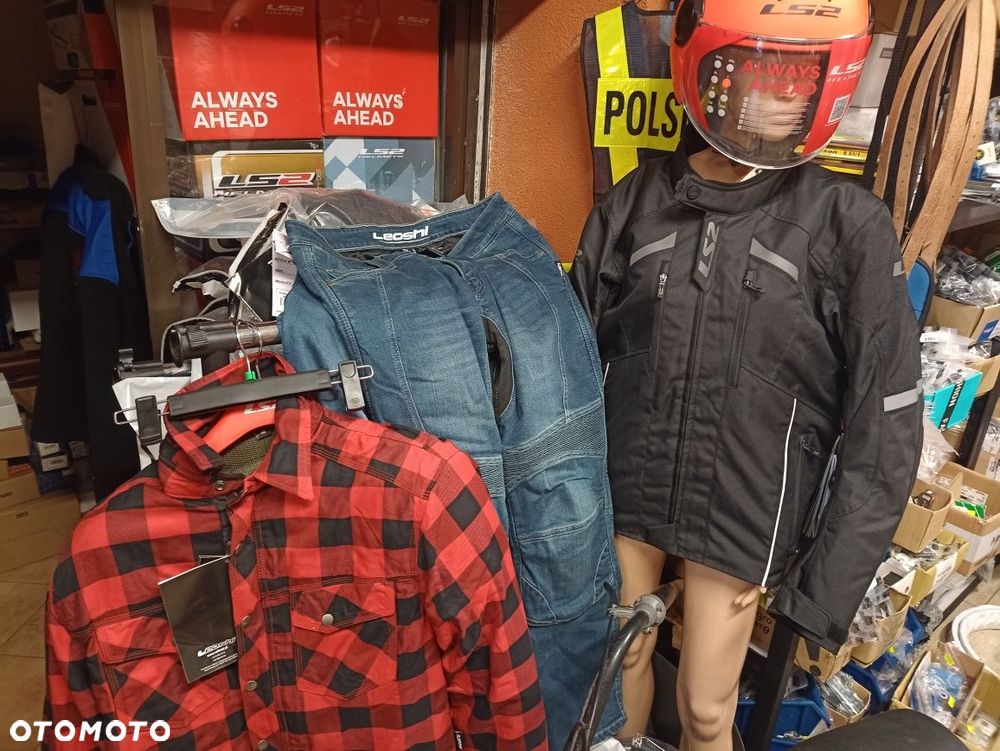 Kask LS2, kurtka na motor/skuter, kufer,rękawice, spodnie, buty, sklep - 6