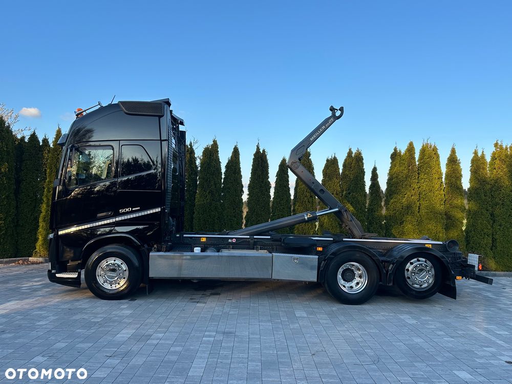 Volvo / FH 500 / 6X2 / HAKOWIEC / MEILLER -KIPPER 21-67/ Oś-SKRĘTNA-PODNOSZONA / - 23