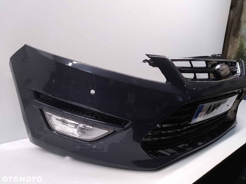 } ZDERZAK PRZÓD PRZEDNI FORD MONDEO MK.4 4 IV LIFT FL SZARY GRAFITOWY PDC CZUJNIKI HALOGENY - 3