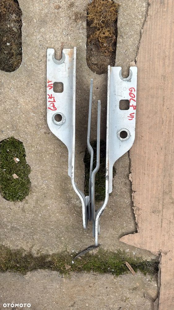 VW GOLF VII ZAWIASY MASKI KOMPLET - 1