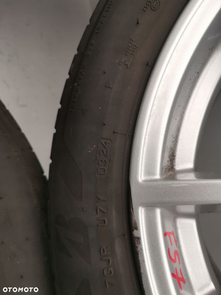 BMW 3 G20 G21 KOLA FELGI ALUFELGI OPONY LATO 225/50R17 24ROK ET30 5,3MM - 9