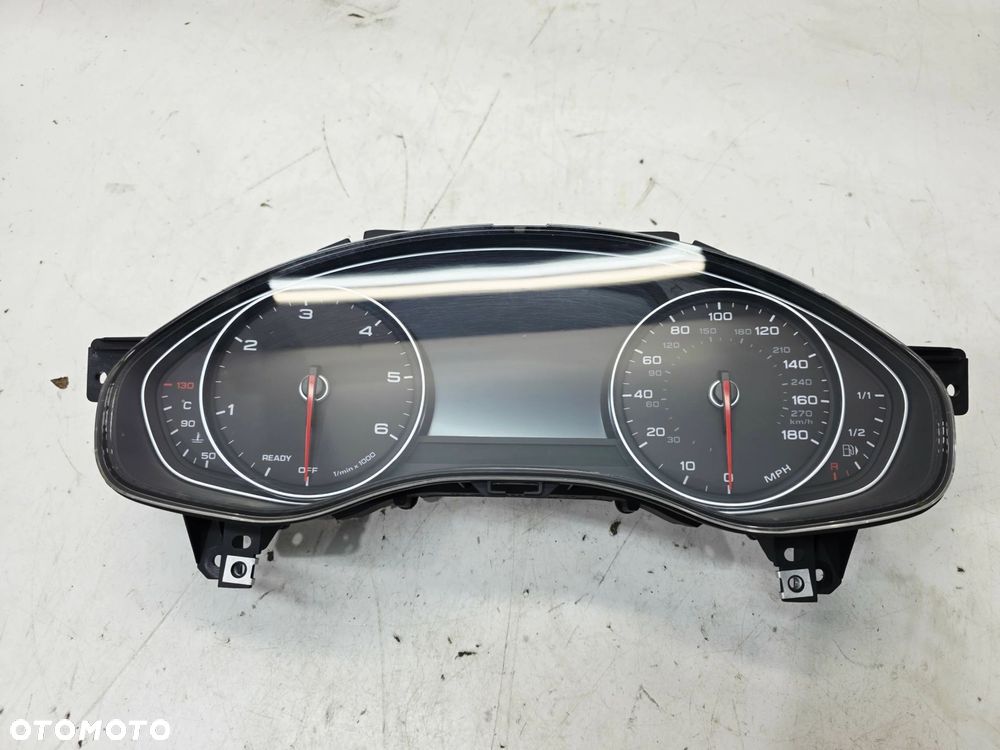 LICZNIK ZEGARY WYŚWIETLACZ AUDI A6 C7 A7 2.0 3.0 TDI 4G8920987 UK - 1