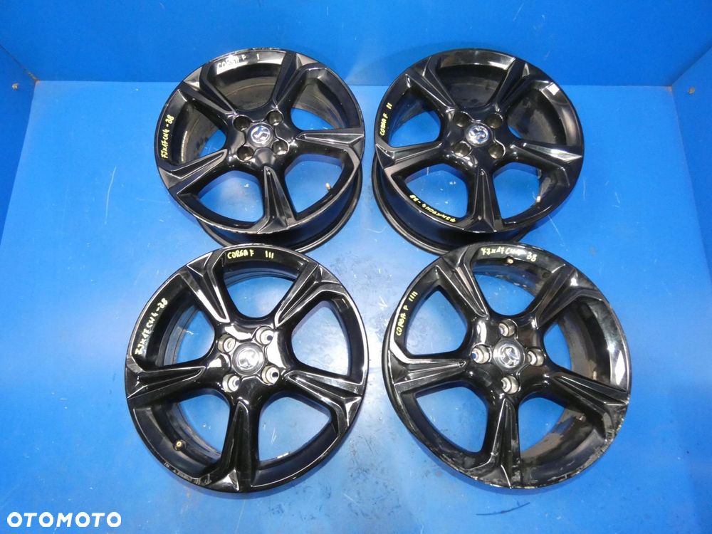 OPEL CORSA F FELGI ALUMINIOWE R17 17'' 4x108 ET-38 KOMPLET - 1