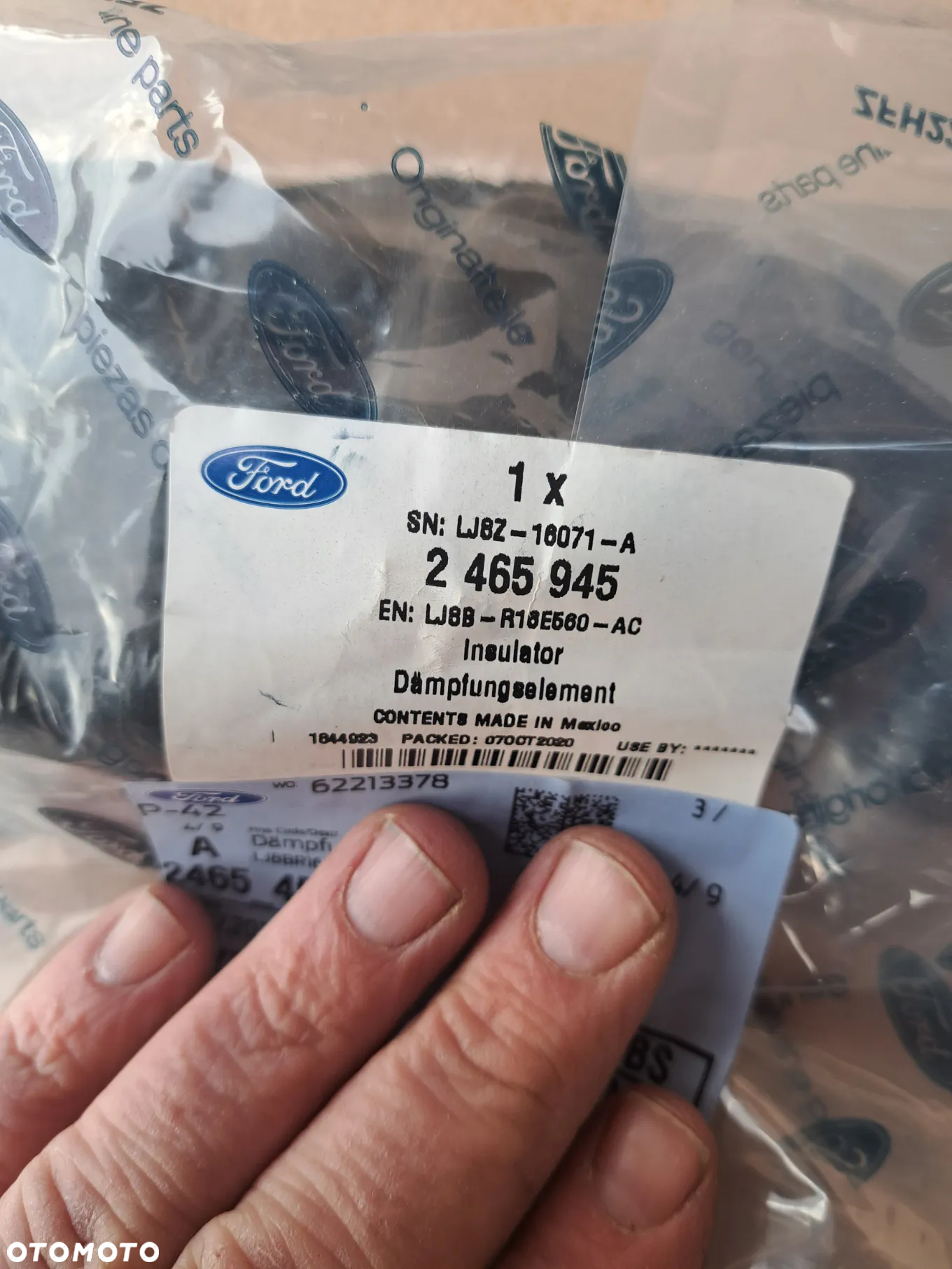 wygłuszenie błotnika Ford Mustang Mach-E 2465945 LJ8B-R16E560-AC Insulator Ford Mustang Mach-E - 3