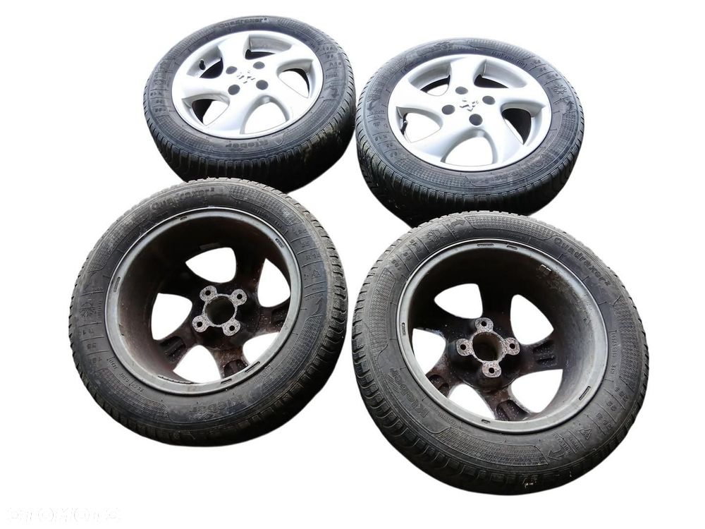 KOŁA FELGI OPONY 195/55/R16 DOT 2821 PEUGEOT 206 RC - 4