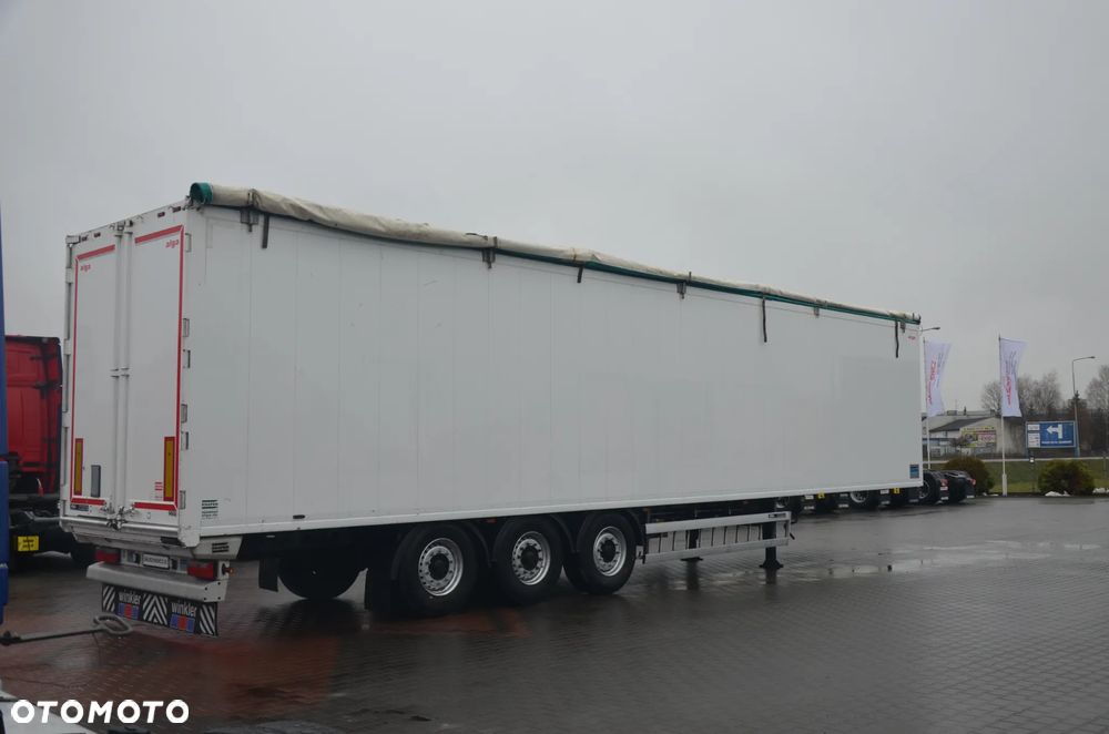 Knapen K100 / RUCHOMA PODŁOGA / WALKING FLOOR / OŚ PODNOSZONA / WABCO / DE 1082 - 3