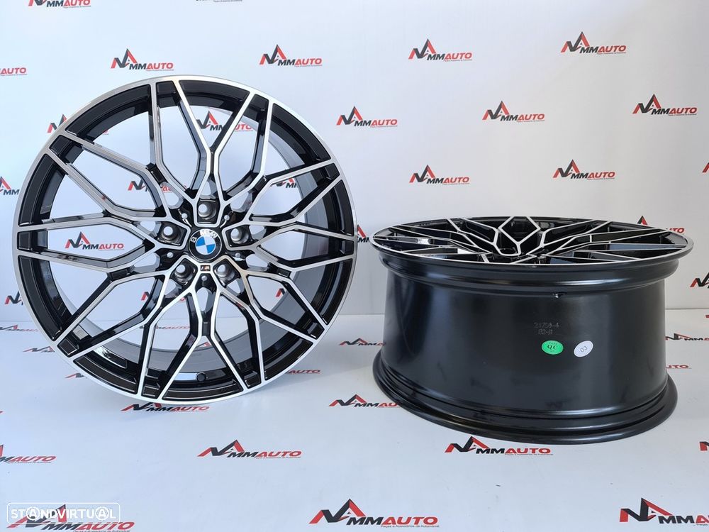 Jantes BMW Novo M3/M4 2021 Preto Polido 20 - 3