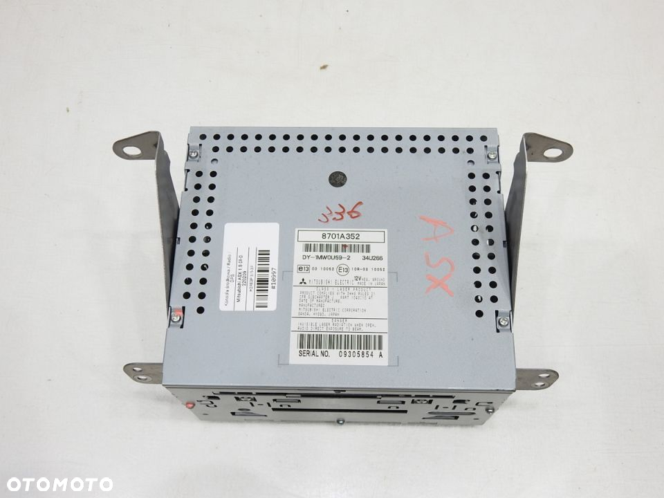 RADIO MITSUBISHI ASX - 2