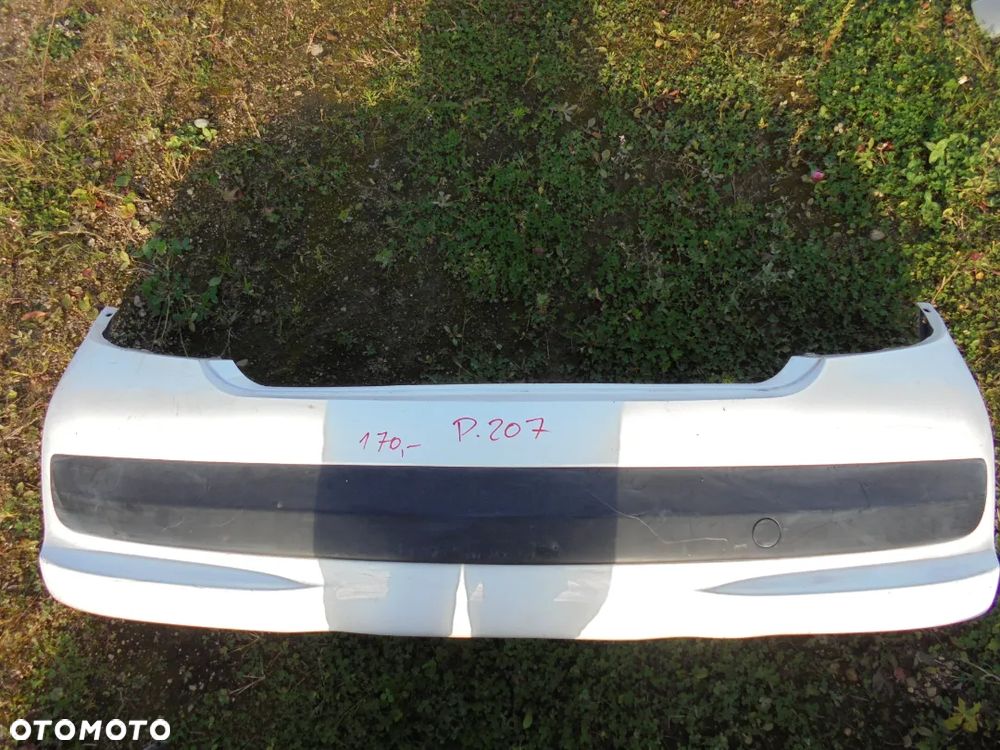 PEUGEOT 207 ZDERZAK TYŁ - 1