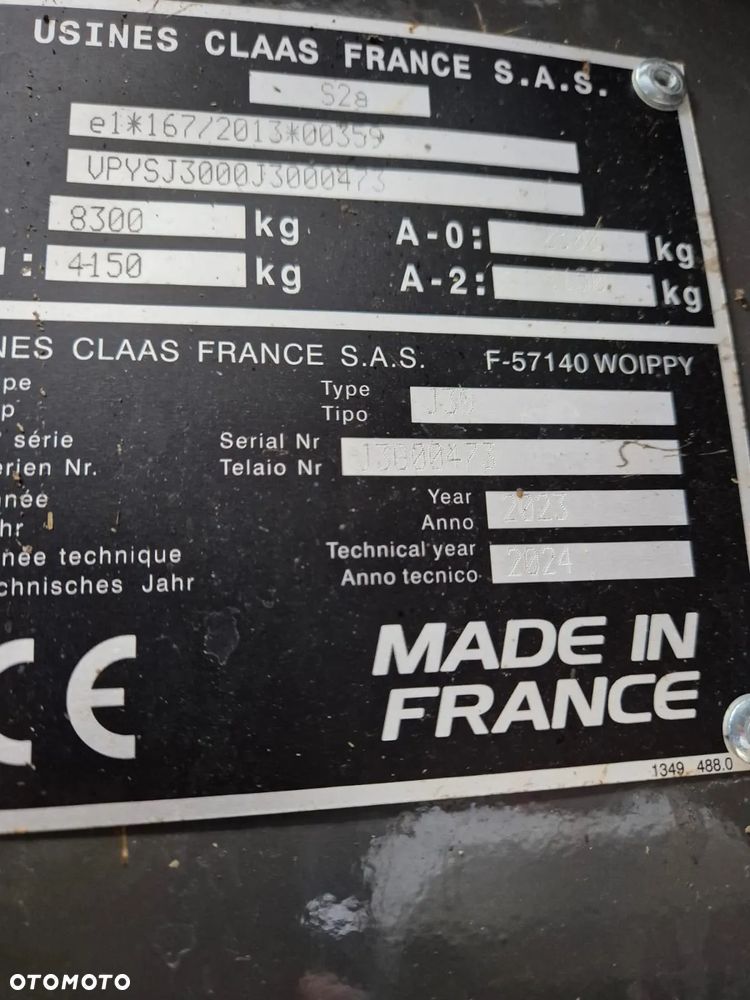 Claas 660 tys netto Claas Quadrant 4200 - 28