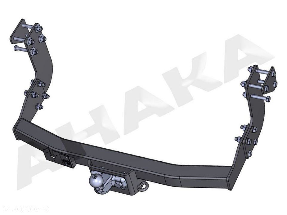 Hak Holowniczy Mercedes Sprinter Furgon, Bus 1995-2006 (Długi - 4025Mm, Podwójne Koła, Ze Stopniem) - 2