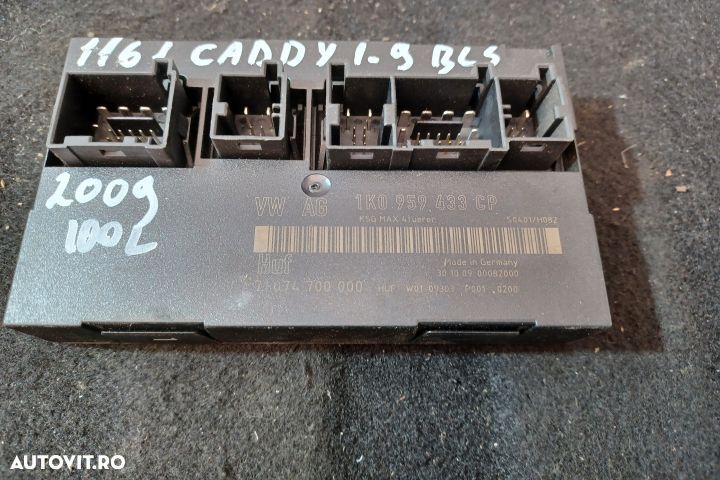 Modul confort 1K0959433CP 1K0959433CP Volkswagen VW Caddy 3 [2004 - 2 - 3