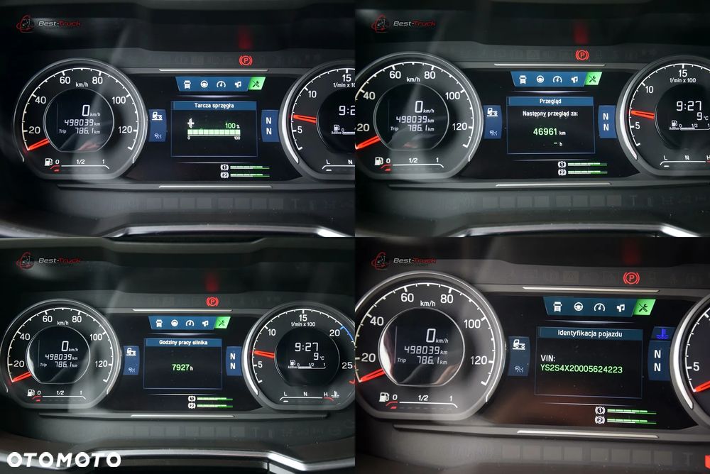 Scania S450 / FULL LED / KLIMA POST. / RETARDER / ZBIORNIKI  1400 L /  DUŻE ZEGARY - 29