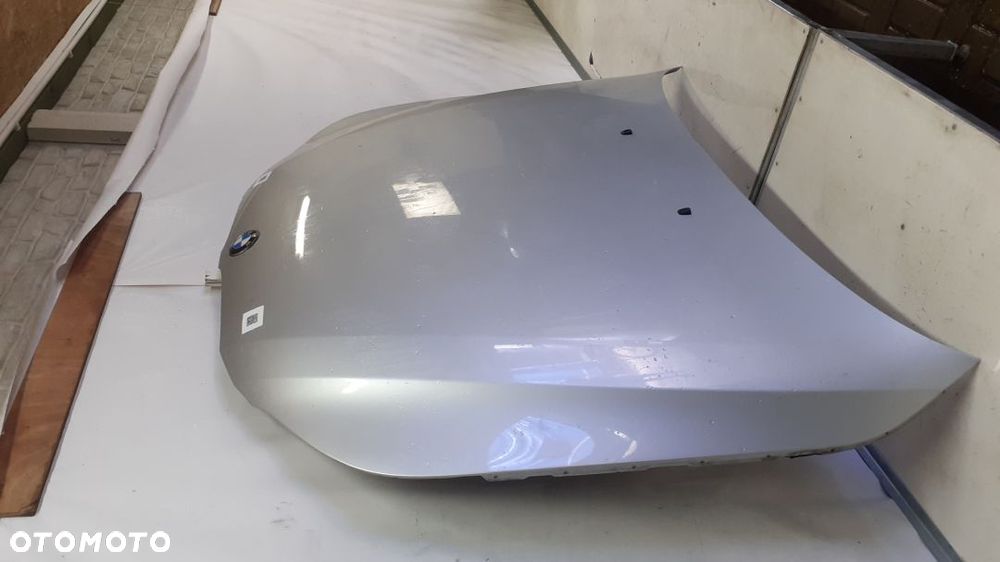 * MASKA POKRYWA SILNIKA BMW E60 61 TITANSILBER SREBRNA - 3