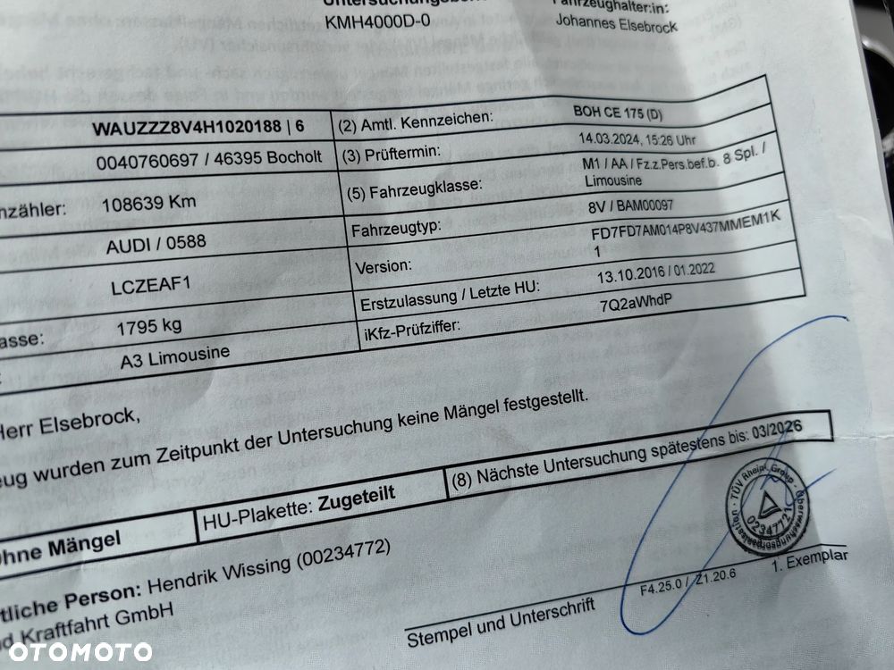 Audi A3 1.4 TFSI cylinder on demand ultra Str S line Sportpaket - 8