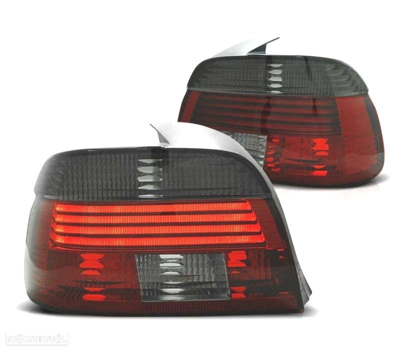 FAROLINS TRASEIROS LED BMW E39 00-03 ESCURECIDOS - 2