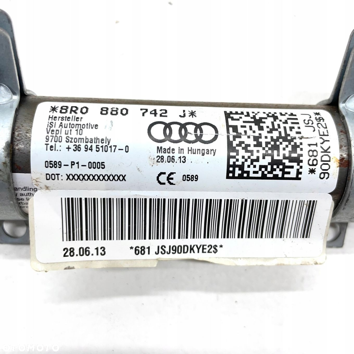AUDI Q5 8R KURTYNA AIRBAG PRAWA 8R0880742J - 2