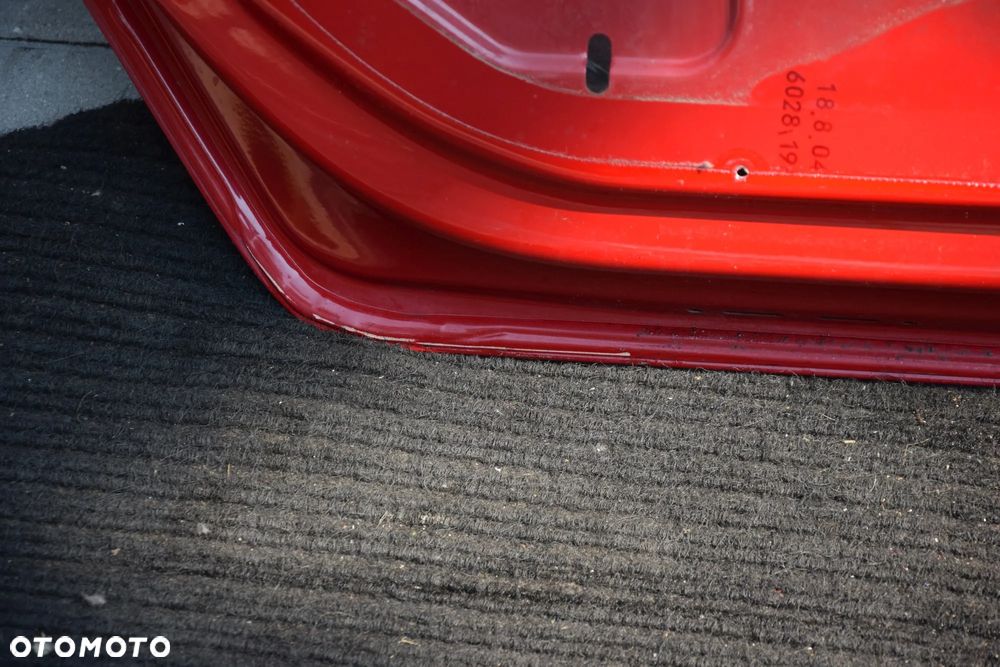 Opel Meriva A Drzwi lewy tył lewe tylne BEZ RDZY czerwone 573 - 6