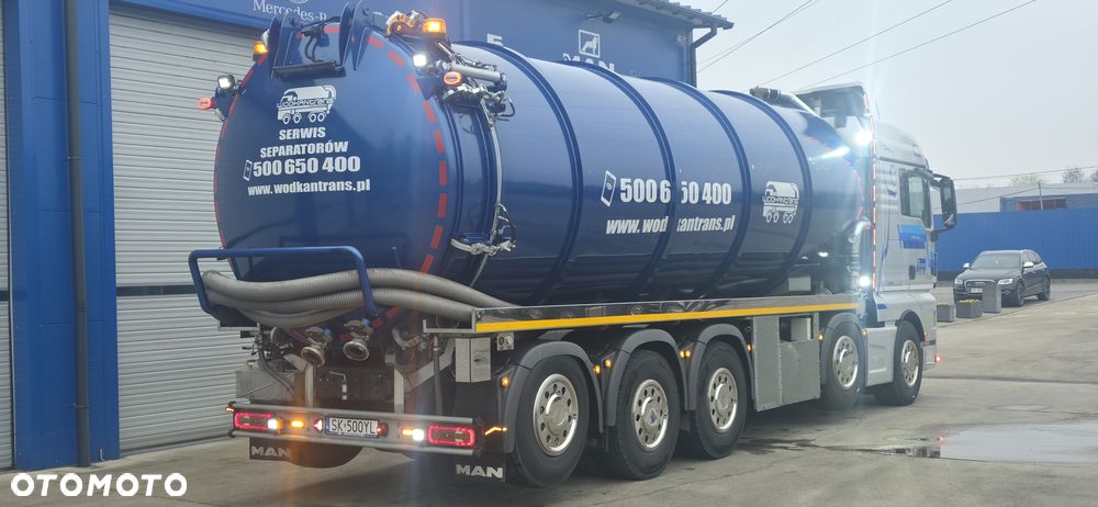 MAN TGX 43.580 10x4 asenizacyjny cysterna 32m3 DEMAG beczka zabudowa 2024 - 9
