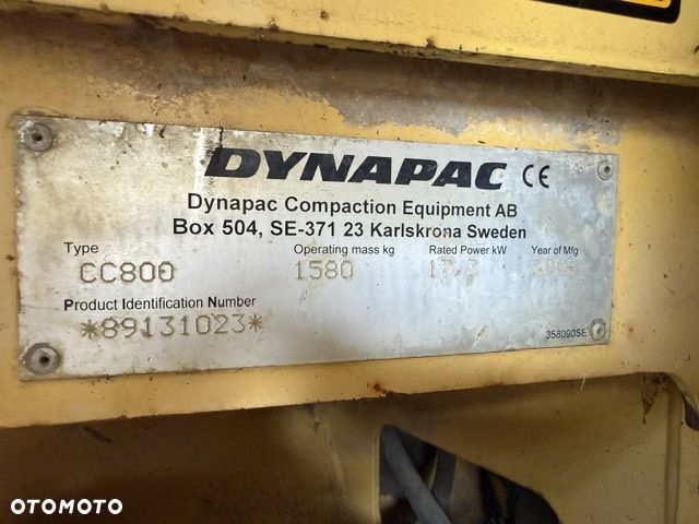 Dynapac cc 800 - 10