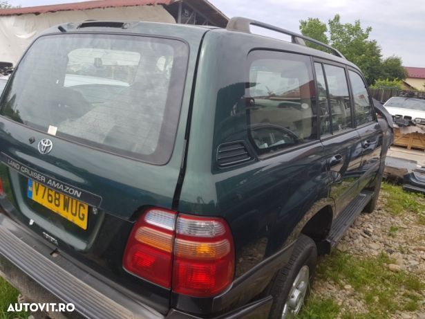 Toyota Land Cruiser J100 J10 4.2TD Turbo Diesel piese grup spate diferențial central cutie an 2000 - 1