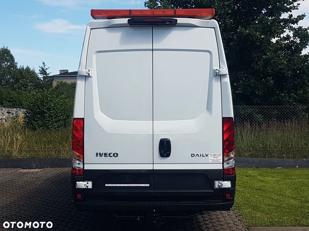 Iveco 50C15 DAILY 7-OSÓB BRYGADÓWKA BLIŹNIAKI MAXI DŁUGI WYSOKI KLIMA BLASZAK VAN FURGON HAK KRAJOWY - 16