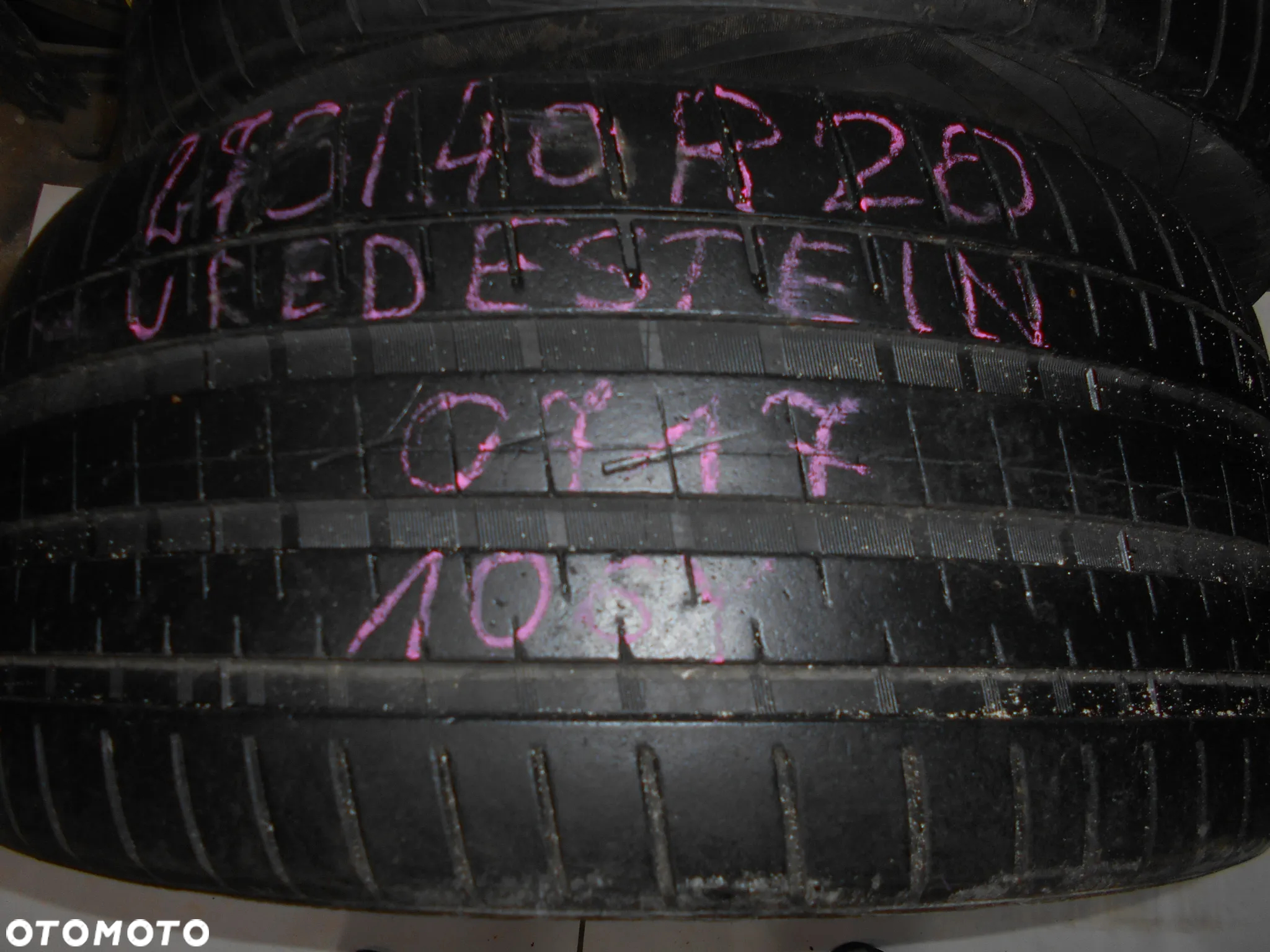 OPONY 275/40R20 VREDESTEIN ULTRAC VORTI DOT 0717 6.7MM - 3