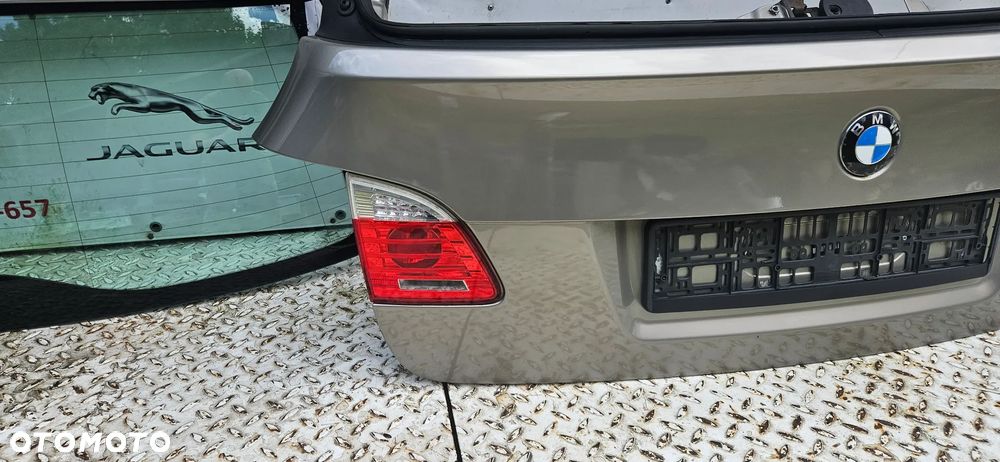 BMW 5 E61 LCI LIFT Kombi klapa bagażnika kolor Platinbronze Metallic A53   lampa tył w klapę lewa - 9
