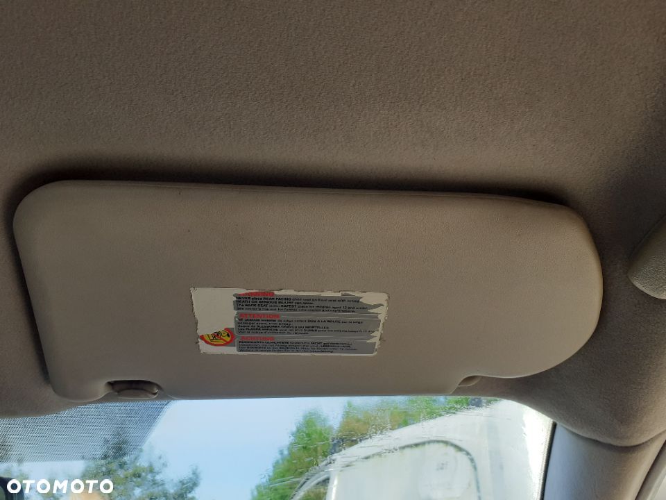 ZASŁONECZNIK PRAWY LUB LEWY NISSAN ALMERA N16 5D 00-02 - 2