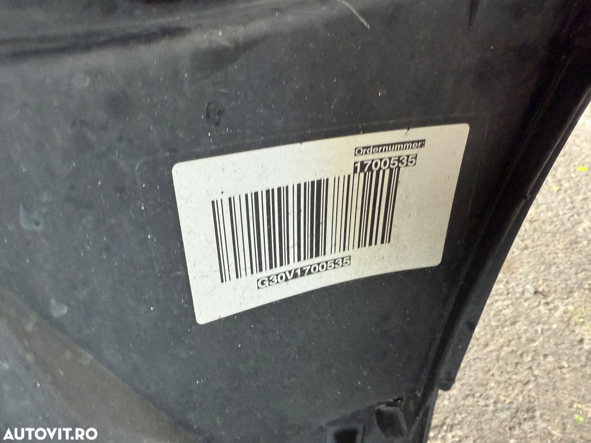 Bată fața completă BMW g30 g31 520d absorbant șoc polistiren spumă prize de aer pentru frâne - 4
