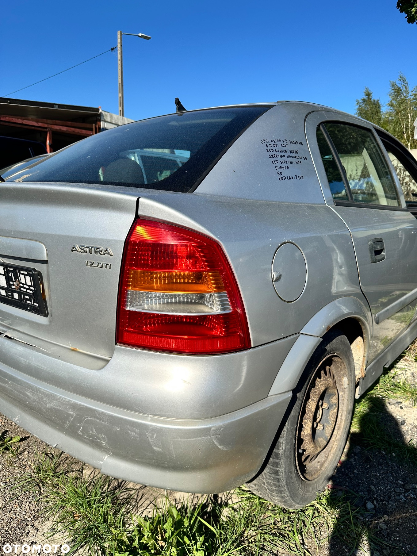 ❌Dawca części ❌  OPEL ASTRA G II 2002R HB 1.7DTI 16V - 5