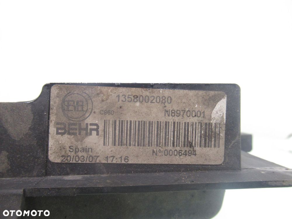 WENTYLATOR CHŁODNICY FIAT DUCATO III 2.2 D 1358002080 N8970001 - 7