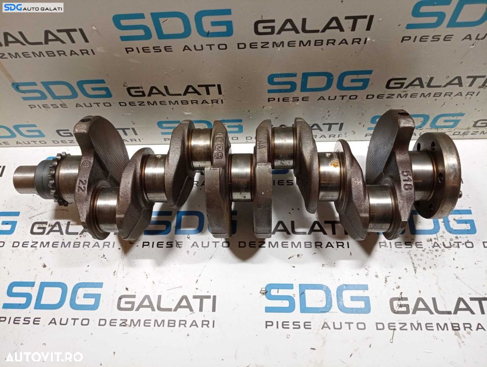 Arbore Cotit Vibrochen 1.1B HFX TU1JP 44KW 60CP Peugeot 206 1998 - 2006 [M7068] - 1