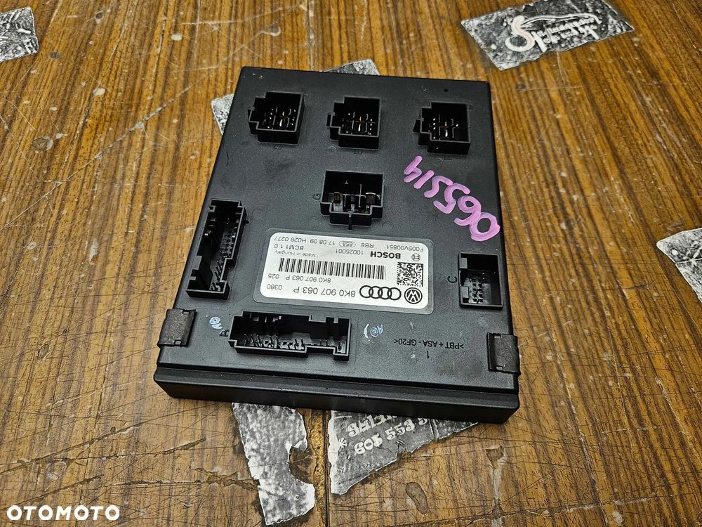 Moduł 8K0907063P Sterownik Komputer Komfortu Audi A4 B8 A5 Q5 Europa - 7