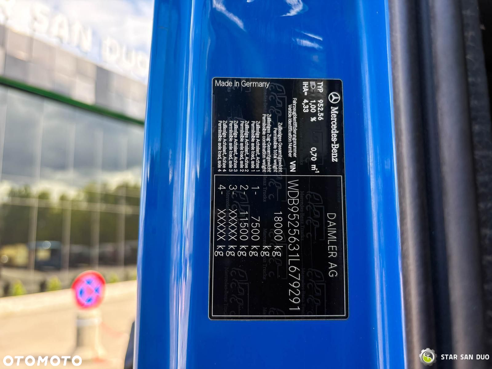 Mercedes-Benz AXOR 1833 4x4 Palfinger PK 22002 EH Żuraw Wciągarka Wywrotka - 19