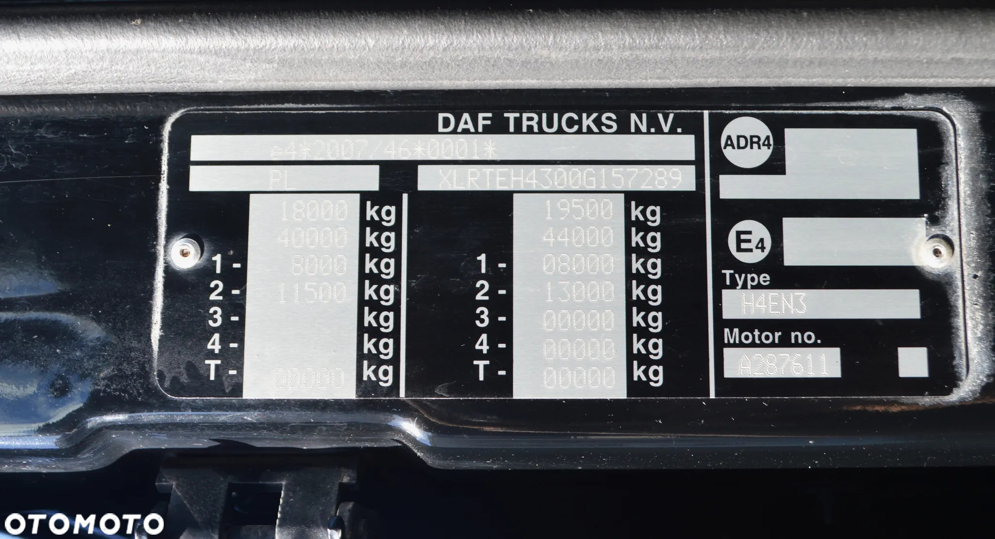 DAF XF 105.460 FT - 21