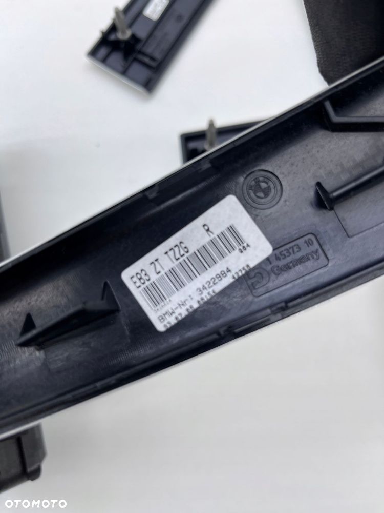 BMW X3 E83 LISTWY DEKORY KOMPLET EUROPA 3422984 3411706 3416025 - 16
