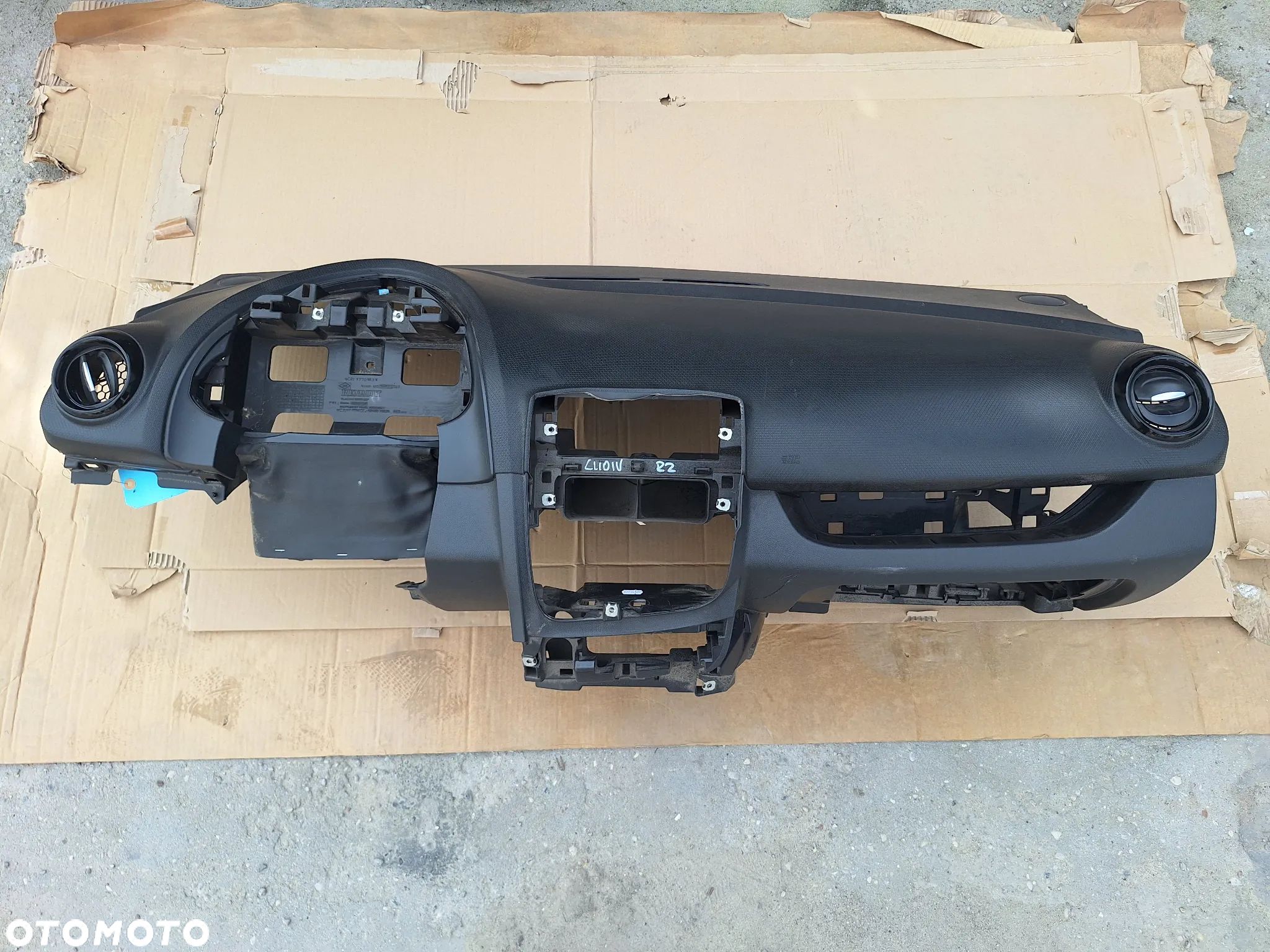 DESKA ROZDZIELCZA KONSOLA AIRBAG PODUSZKI RENAULT CLIO IV LIFT - 1