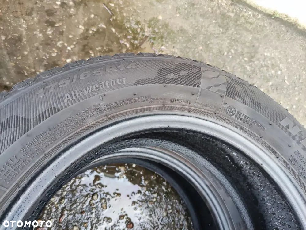 175/65R14 82T Opony Całoroczne Wielosezonowe NEXEN N'blue 4Season WH17 5mm Legnica ALU-RAD 175/65 - 4